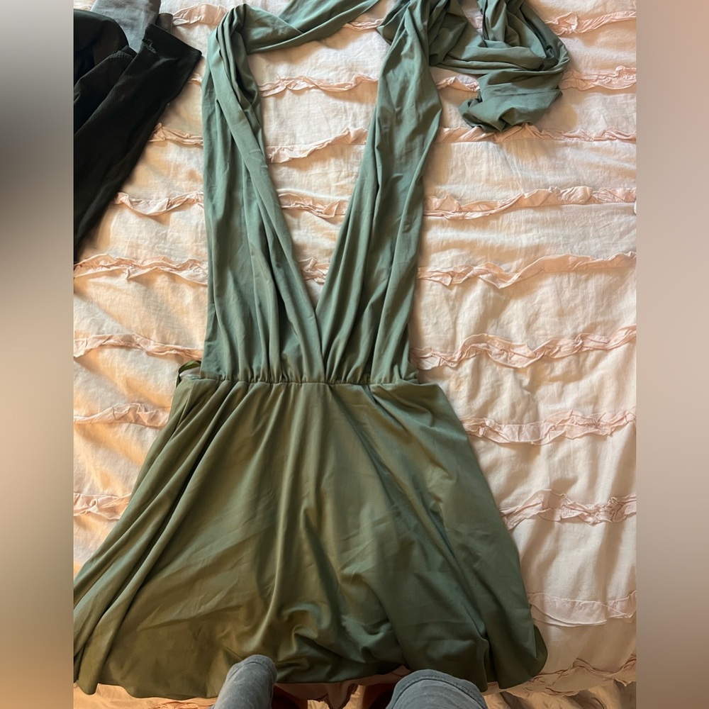 xenia size 2 rap around dress